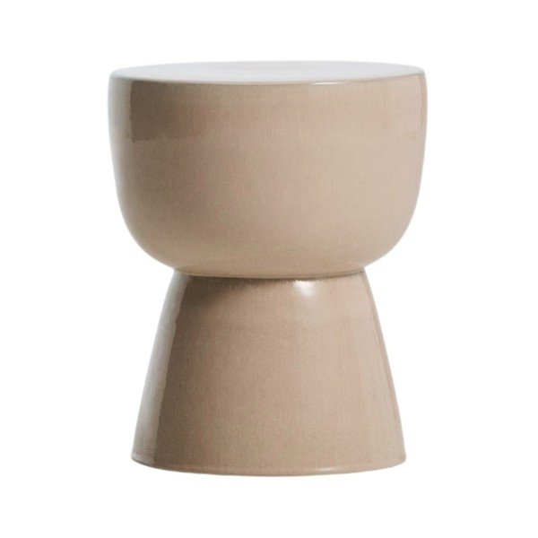 Okrągły stolik ogrodowy ceramiczny 36x36 cm Mesquida – Kave Home