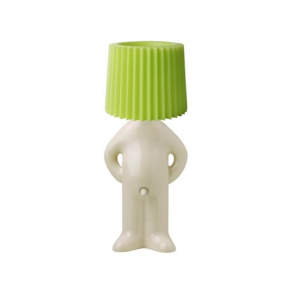 Lampa Mr. P One Man Shy, zielony klosz