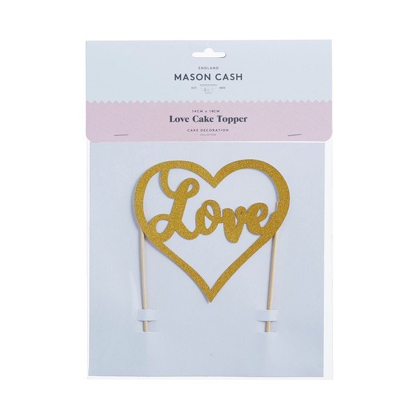 Dekoracja na tort Mason Cash Love-image-1