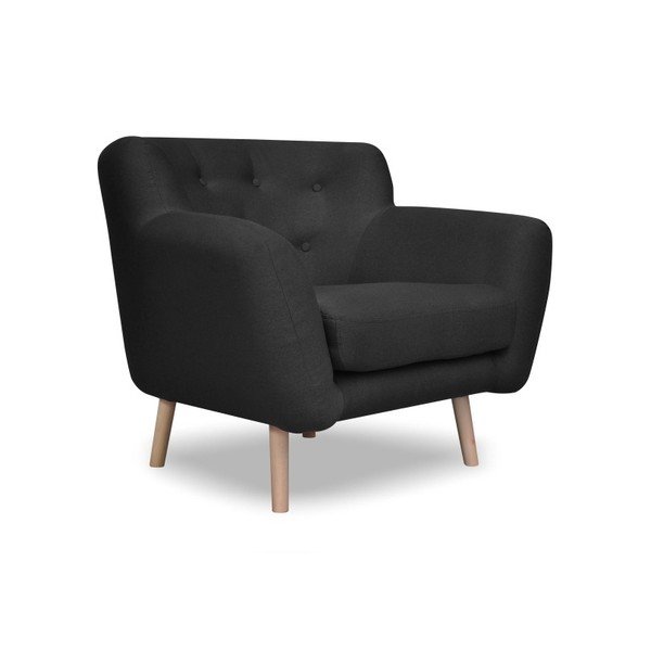 Ciemnoszary fotel Cosmopolitan design London-image-2