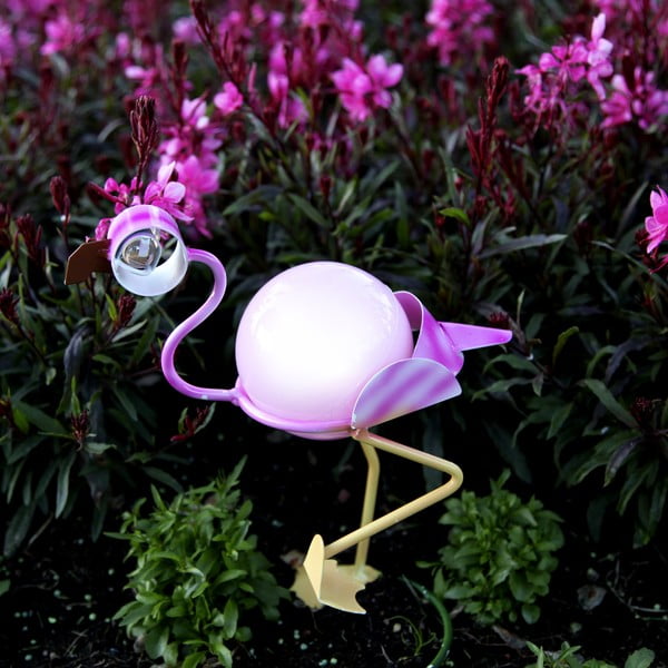 Dekoracja ogrodowa z LED Swan