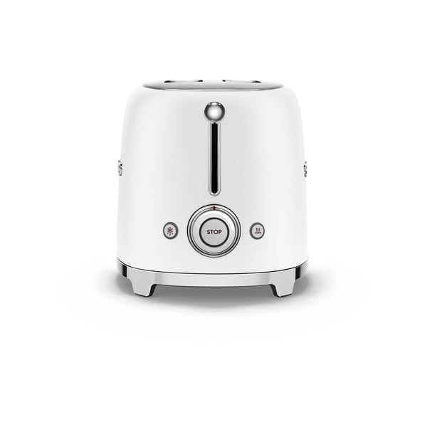 Toster w matowym białym kolorze 50's Retro Style – SMEG-image-2