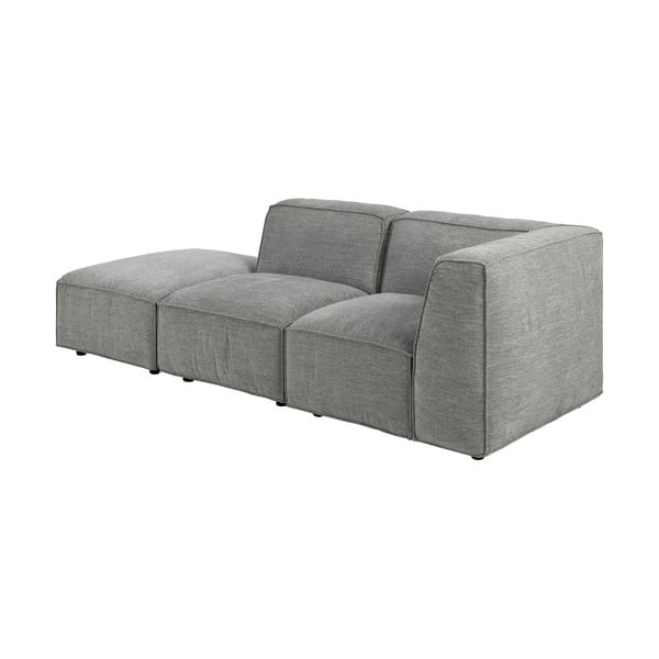 Jasnoszary szezlong modułowy Bonami Selection Fairfield, lewostronny-image-4