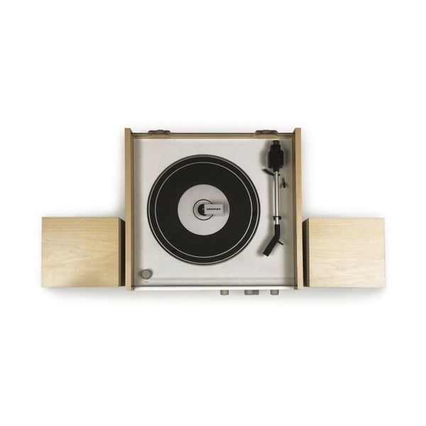 Biało-beżowy gramofon Crosley Switch II Natural-image-2