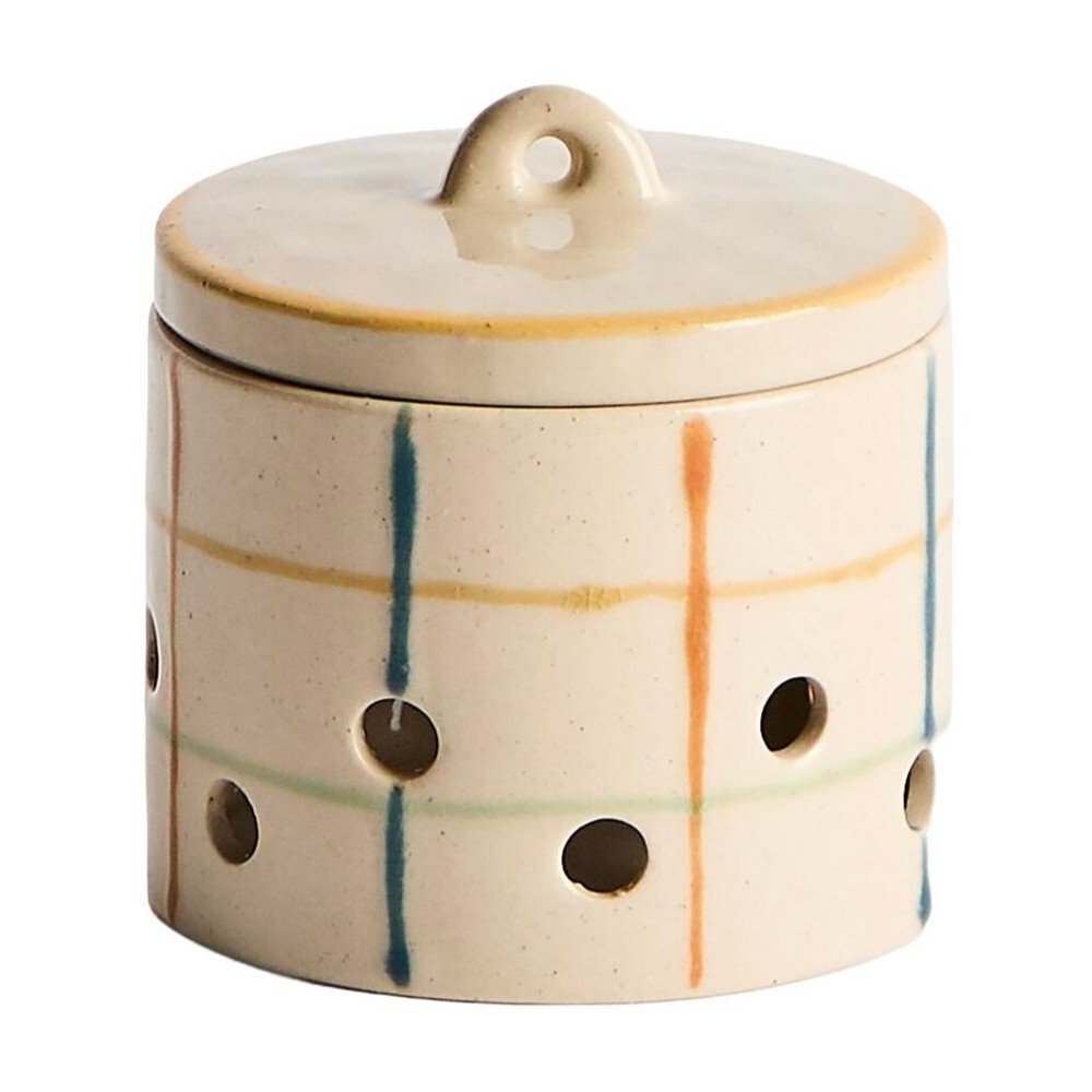 Pojemnik na cebulę i czosnek ceramiczny Belor – Kave Home
