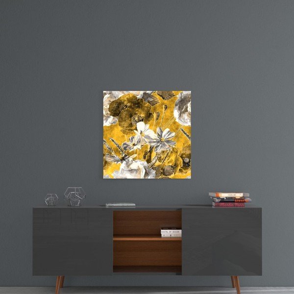 Szklany obraz Insigne Daisies, 40x40 cm-image-1