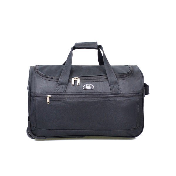 Czarna torba podróżna na kółkach LPB Morgane, 43 l