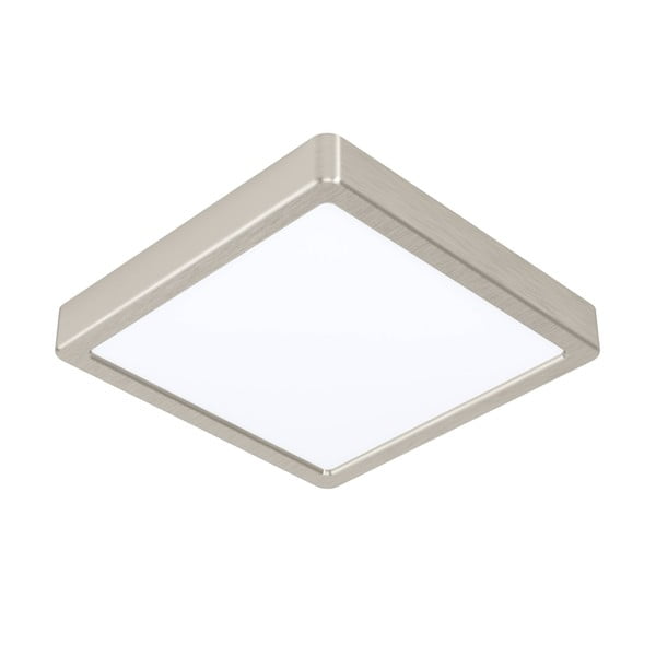 Szara lampa sufitowa LED 21x21 cm FUEVA 5 – EGLO