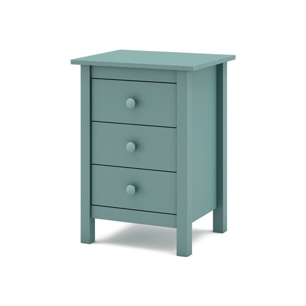 Morska dziecięca szafka nocna z drewna sosnowego Max – Marckeric-image-3