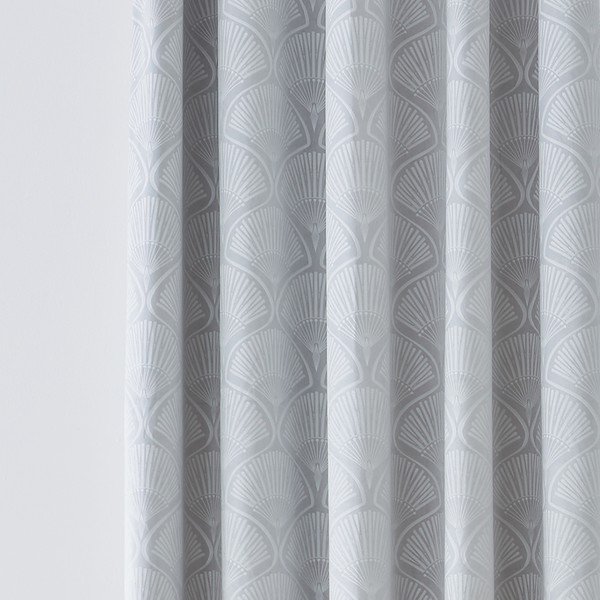 Szare zasłony zestaw 2 szt. 229x168 cm Art Deco Pearl – Catherine Lansfield-image-1