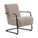 Beżowy fotel Trout – Unique Furniture