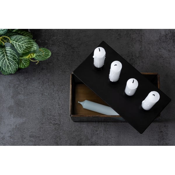 Szklany świecznik Boxed Rectangle – PT LIVING-image-3