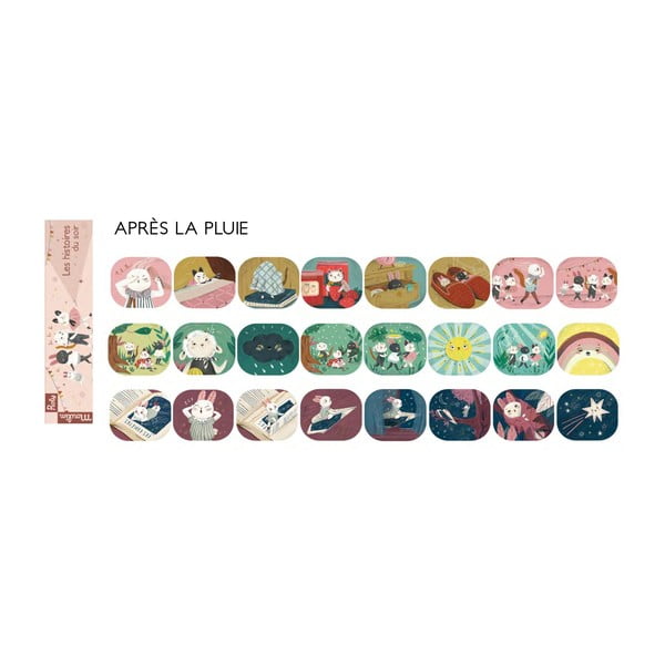 Projektor z historyjkami Moulin Roty Leśne zwierzątka-image-1