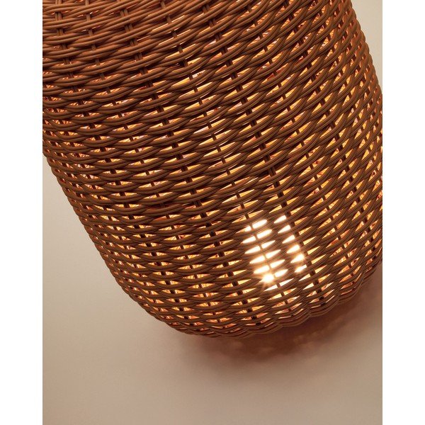Brązowy lampion LED na USB (wysokość 55 cm) Saranella – Kave Home-image-2