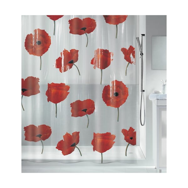 Zasłona prysznicowa 180x200 cm Poppy – Spirella