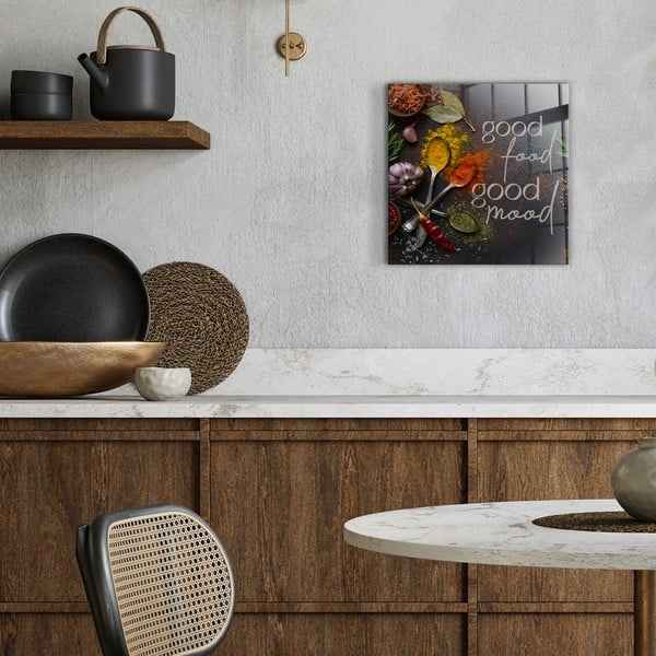 Szklany obraz 30x30 cm Mood – Styler-image-1