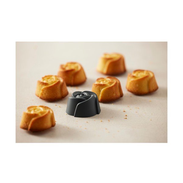 Silikonowe formy do pieczenia muffinów zestaw 6 szt. ø 7 cm Rose – Blomsterbergs-image-3