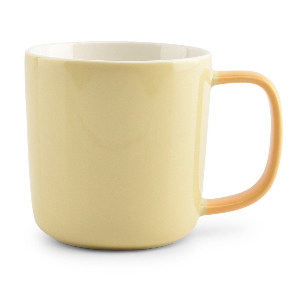 Jasnożółty kubek new bone china 370 ml Mae – ONA