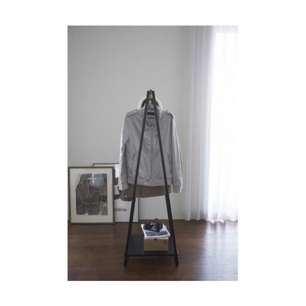 Czarny metalowy stojak na ubrania Tower – YAMAZAKI-image-3