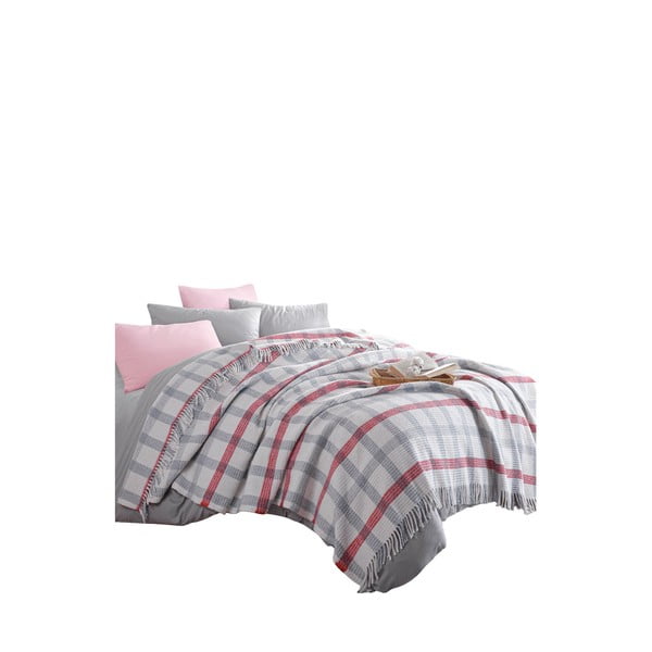 Szara narzuta 180x220 cm Warm Soft – Mijolnir