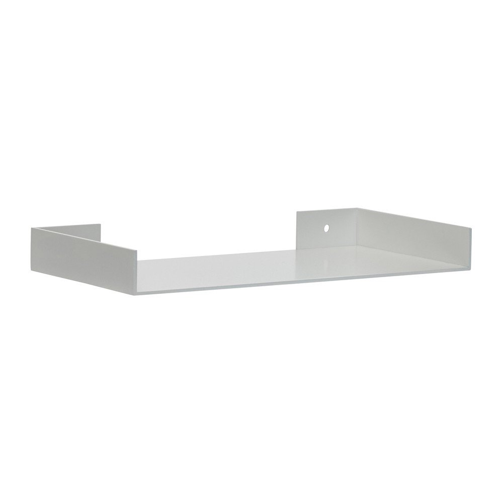Jasnoszara metalowa półka 30 cm Sheets – Hübsch