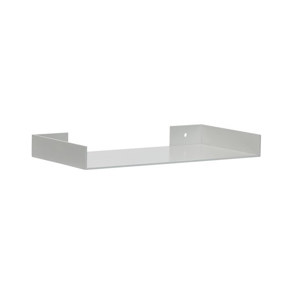 Jasnoszara metalowa półka 30 cm Sheets – Hübsch