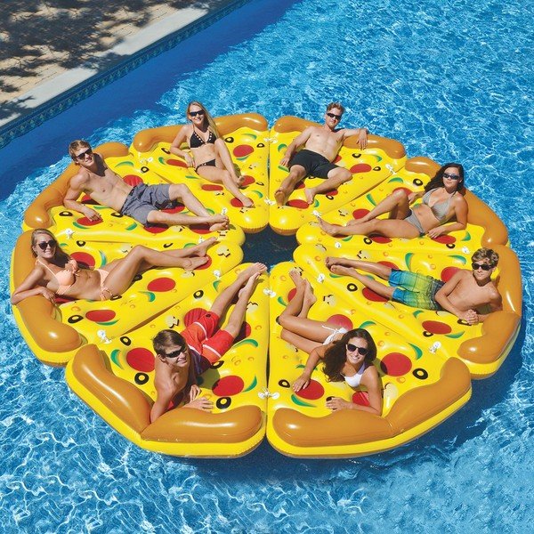 Materac dmuchany InnovaGoods Pizza-image-2