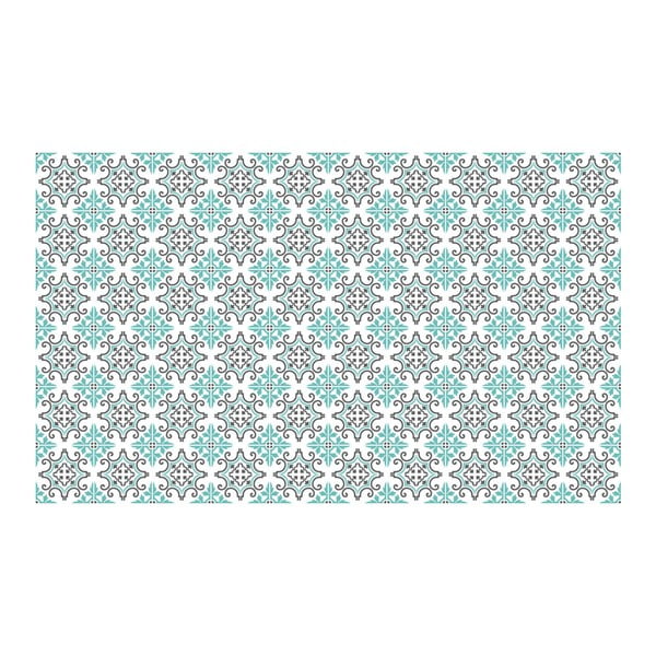 Zestaw 60 naklejek w kształcie kafelka Ambiance Paco, 10x10 cm-image-1