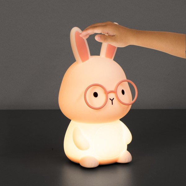 Jasnoróżowa dziecięca lampka nocna Josie – Fischer & Honsel-image-1