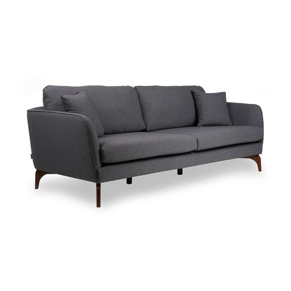 Ciemnoszara sofa Ndesign Giza, szerokość 220 cm-image-2