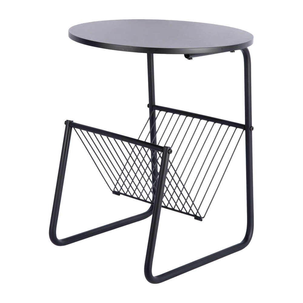 Metalowy okrągły stolik ø 40 cm Riqueza Revista – Leitmotiv