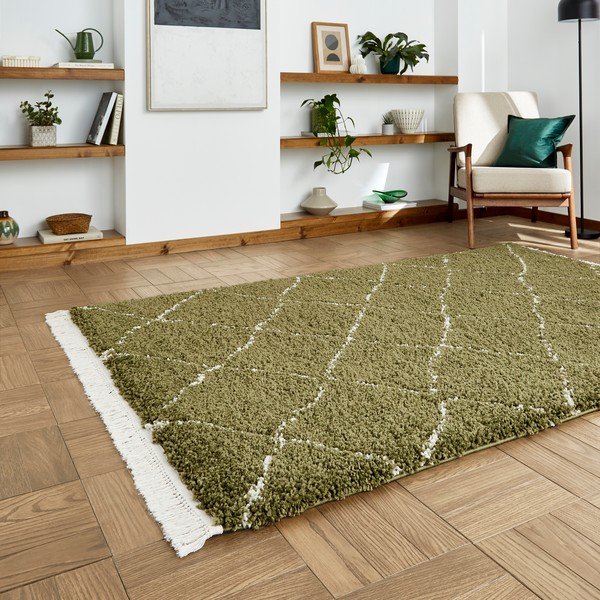 Zielony dywan 80x150 cm Boho – Think Rugs-image-2
