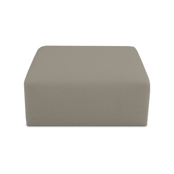 Jasnobrązowy moduł sofy z materiału bouclé Roxy – Scandic-image-1