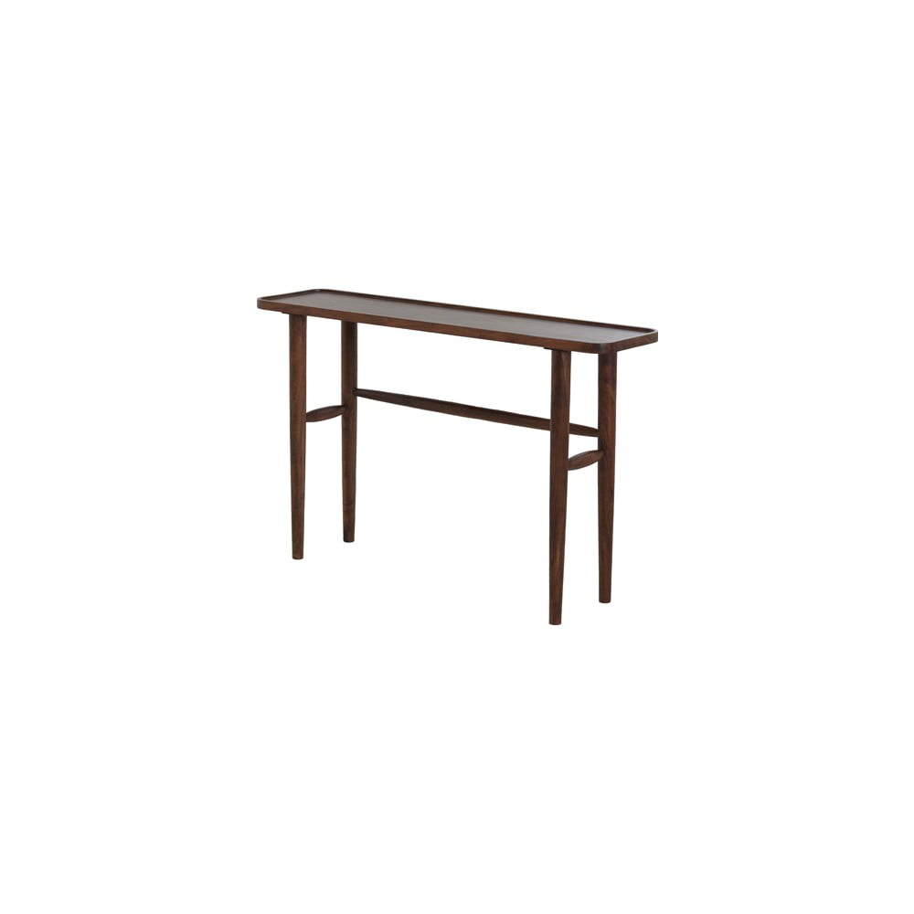 Brązowa konsola z litego drewna akacjowego 30x120 cm Qiano – Light & Living (zdjęcie 3)