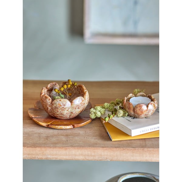 Kamienne świeczniki zestaw na świeczkę typu tealight 3 szt. Reiko – Bloomingville-image-1