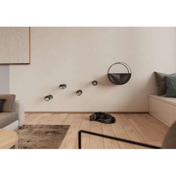 Legowisko dla kota Gradino Nest Anthracite – MiaCara-image-2