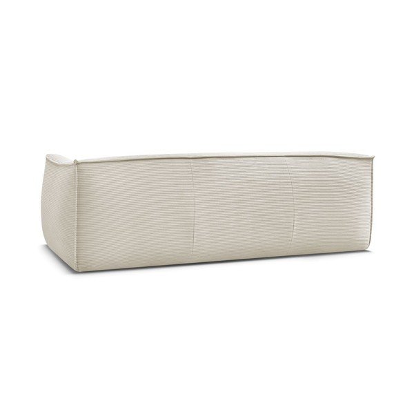 Beżowa sztruksowa sofa 242 cm Giorgia – Bobochic Paris-image-4