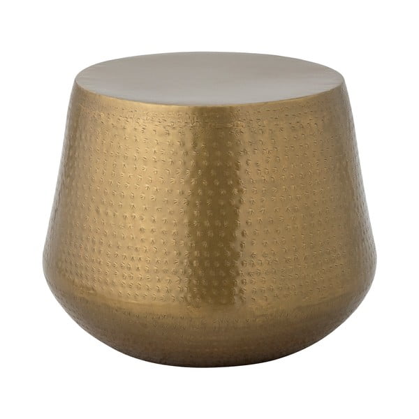 Metalowy okrągły stolik w kolorze złota ø 50 cm Avola – Bloomingville