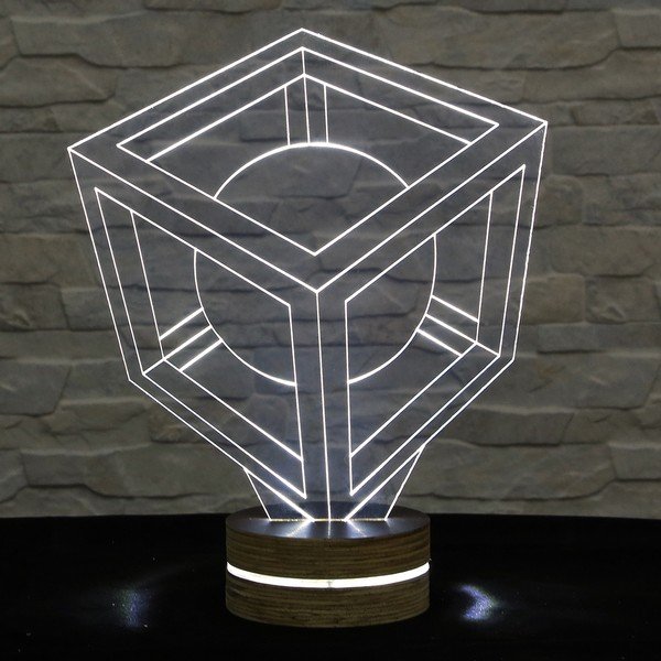 Lampa 3D stołowa In the box