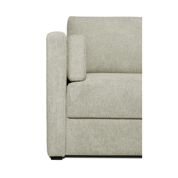 Beżowa sofa rozkładana 218 cm Resmo – Scandic-image-4