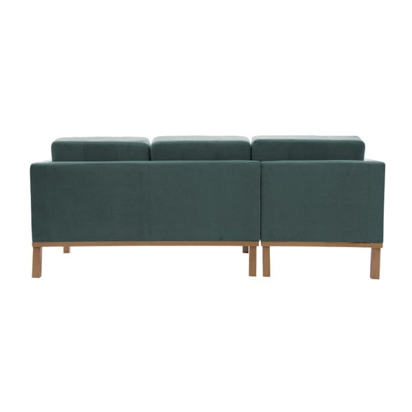 Niebieska sofa narożna Vivonita Johan, lewy róg-image-1