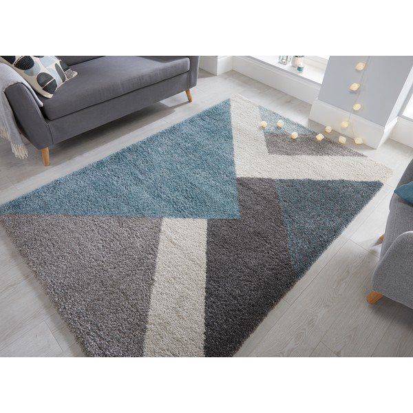 Niebiesko-szary dywan Flair Rugs Zula, 120x170 cm-image-4