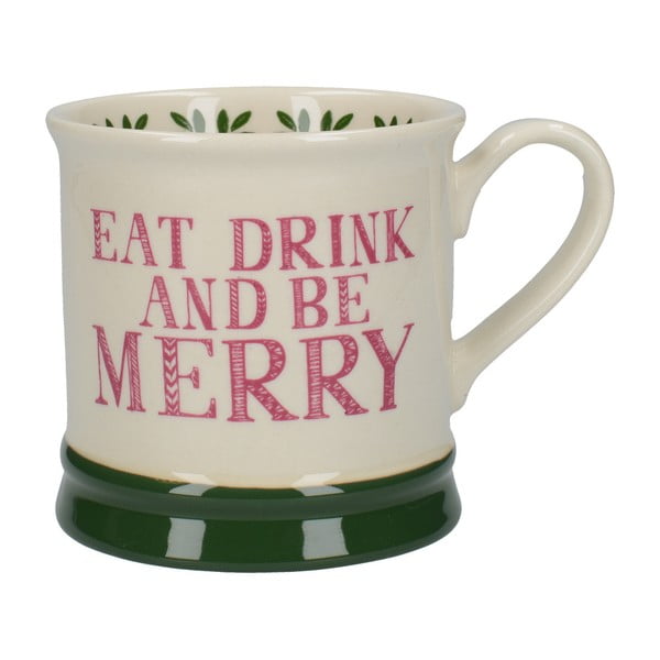 Kubek ceramiczny Creative Tops Stir It Up Eat Drink Merry, 280 ml