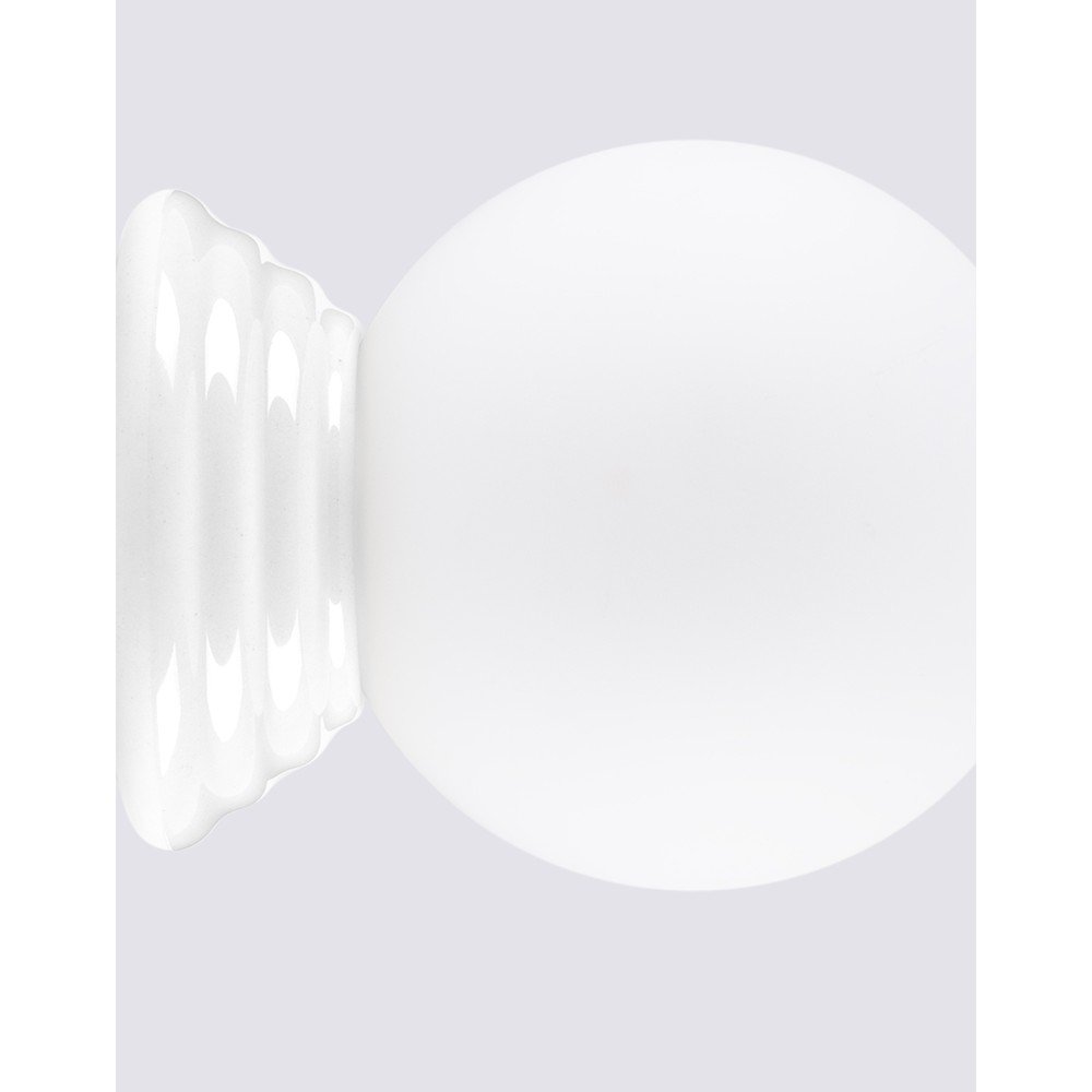 Biały kinkiet ceramiczny ø 12 cm Farsa – Sollux (zdjęcie 2)