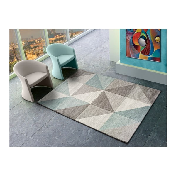 Niebiesko-szary dywan Universal Retudo Naia, 80x150 cm-image-1