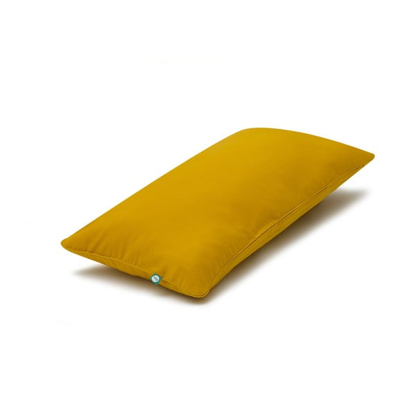 Musztardowa poszewka na poduszkę Mumla Basic, 30x60 cm