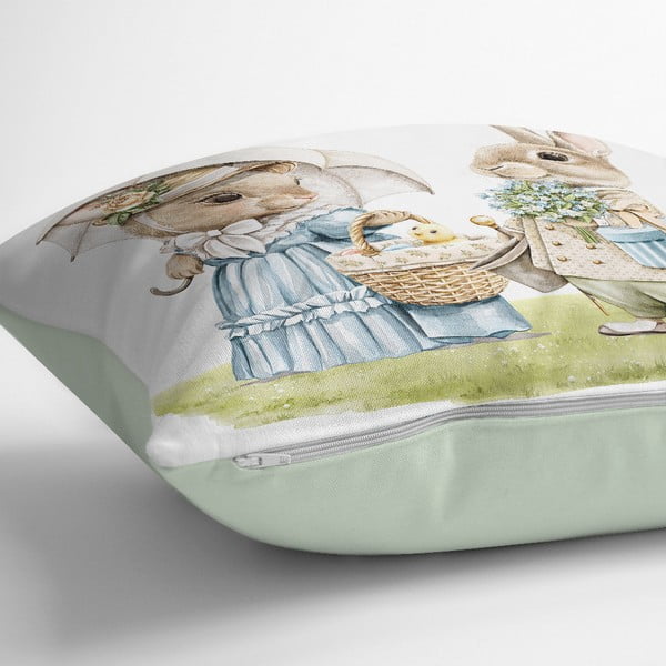 Wielkanocne poszewki na poduszki zestaw 4 szt. 43x43 cm – Mila Home-image-1