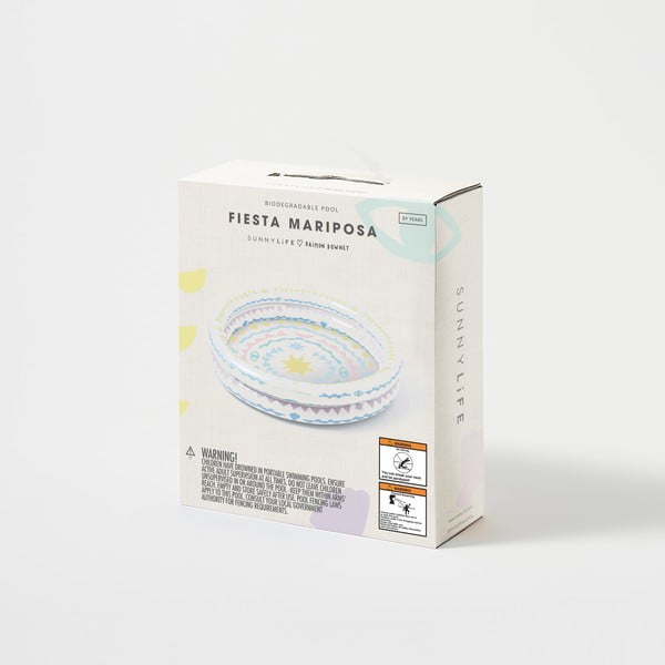 Dmuchany basen Sunnylife Fiesta Mariposa, ø 162 cm-image-2