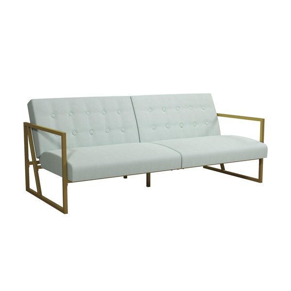 Biała aksamitna sofa 185 cm Lexington – Støraa-image-2