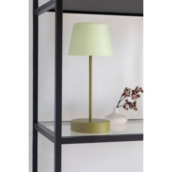 Zielona lampa stołowa LED ze ściemniaczem (wysokość 33,5 cm) Oscar – Remember-image-4